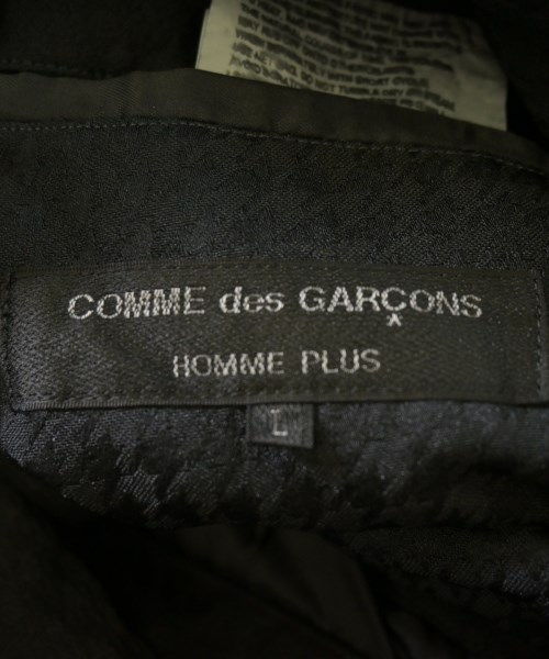 COMME des GARCONS HOMME PLUS（コムデギャルソンオムプリュス）カジュアルジャケット 黒 サイズ:L メンズ/2200705605083