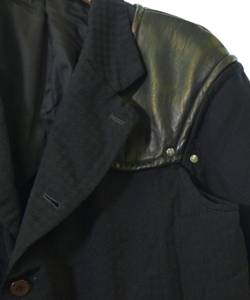 COMME des GARCONS HOMME PLUS（コムデギャルソンオムプリュス）カジュアルジャケット 黒 サイズ:L メンズ/2200705605083