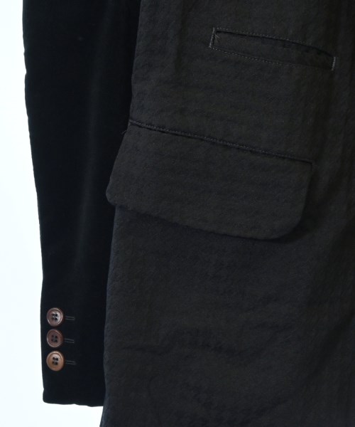 COMME des GARCONS HOMME PLUS（コムデギャルソンオムプリュス）カジュアルジャケット 黒 サイズ:L メンズ/2200705605083