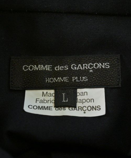 COMME des GARCONS HOMME PLUS（コムデギャルソンオムプリュス）カジュアルシャツ 黒 サイズ:L メンズ/2200707872049