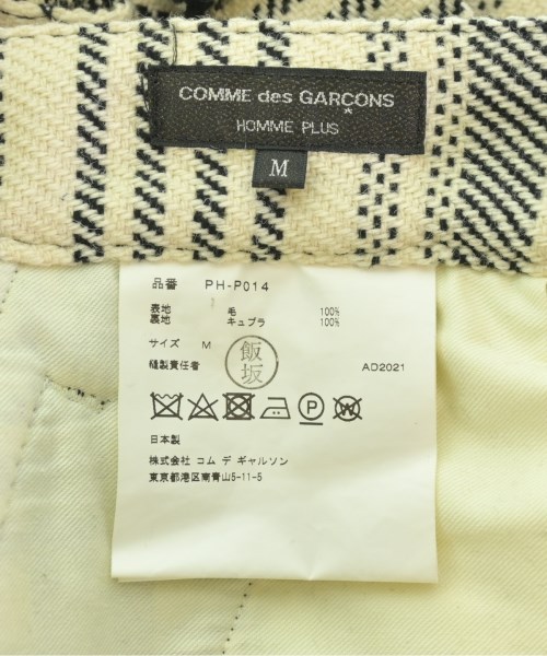 COMME des GARCONS HOMME PLUS（コムデギャルソンオムプリュス）ショートパンツ 白 サイズ:M メンズ/2200707204031