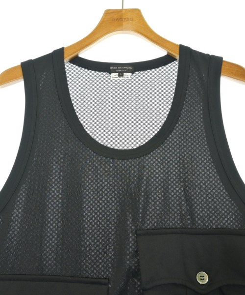 COMME des GARCONS HOMME PLUS（コムデギャルソンオムプリュス）タンクトップ 黒 サイズ:L メンズ/2200707335018