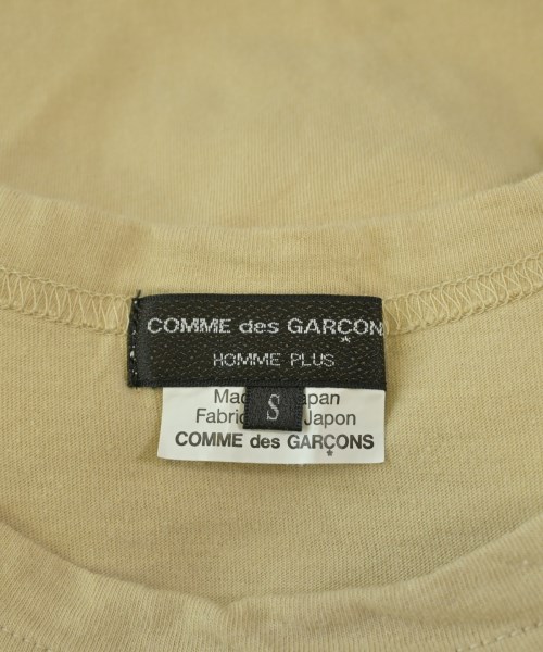 COMME des GARCONS HOMME PLUS（コムデギャルソンオムプリュス）Tシャツ・カットソー ベージュ サイズ:S メンズ/2200707335087