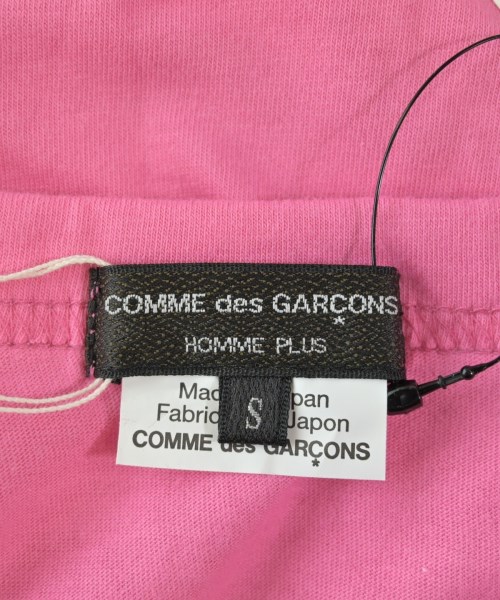 COMME des GARCONS HOMME PLUS（コムデギャルソンオムプリュス）Tシャツ・カットソー ピンク サイズ:S メンズ/2200707335117