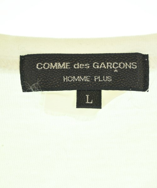 COMME des GARCONS HOMME PLUS（コムデギャルソンオムプリュス）Tシャツ・カットソー 白 サイズ:L メンズ/2200708563038