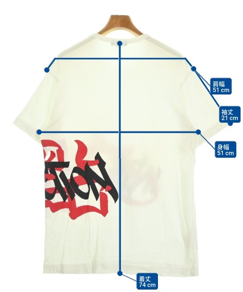 COMME des GARCONS HOMME PLUS（コムデギャルソンオムプリュス）Tシャツ・カットソー 白 サイズ:L メンズ/2200708563038