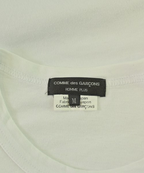 COMME des GARCONS HOMME PLUS（コムデギャルソンオムプリュス）Tシャツ・カットソー 白 サイズ:M メンズ/2200705703055