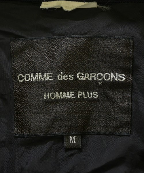 COMME des GARCONS HOMME PLUS（コムデギャルソンオムプリュス）ステンカラーコート 紺 サイズ:M メンズ/2200705238038