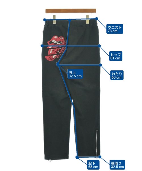 COMME des GARCONS HOMME PLUS（コムデギャルソンオムプリュス）スウェットパンツ 黒 サイズ:M メンズ/2200709093046