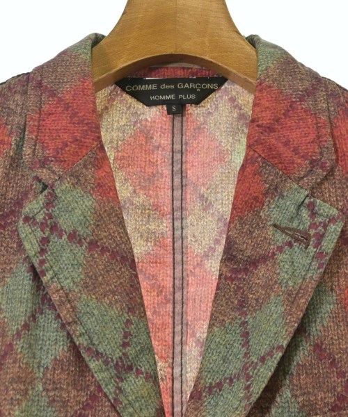 COMME des GARCONS HOMME PLUS（コムデギャルソンオムプリュス）カジュアルジャケット 赤 サイズ:S メンズ/2200707437019