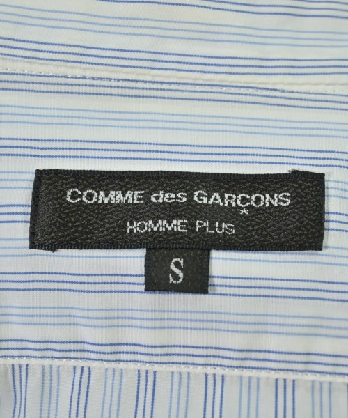 COMME des GARCONS HOMME PLUS（コムデギャルソンオムプリュス）カジュアルシャツ 白 サイズ:S メンズ/2200707437040