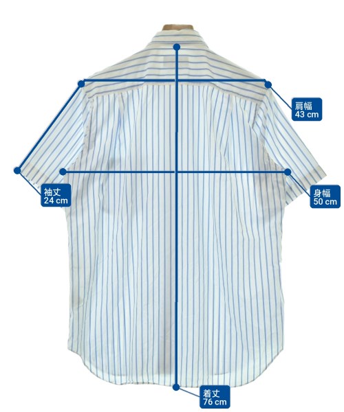 COMME des GARCONS HOMME PLUS（コムデギャルソンオムプリュス）カジュアルシャツ 白 サイズ:SS メンズ/2200707437057