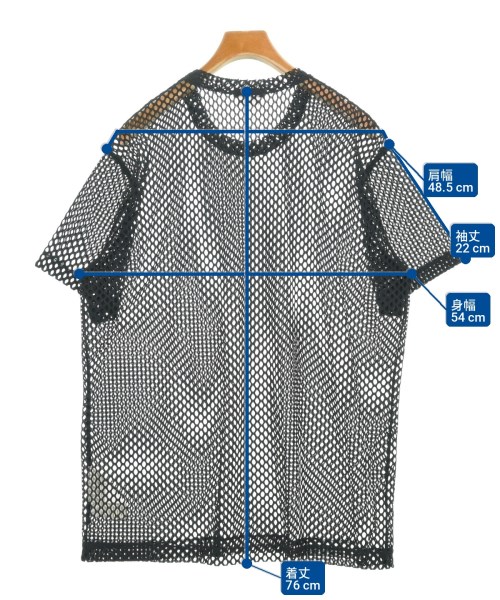COMME des GARCONS HOMME PLUS（コムデギャルソンオムプリュス）Tシャツ・カットソー 黒 サイズ:S メンズ/2200702419010