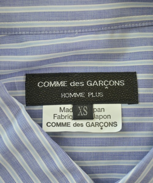 COMME des GARCONS HOMME PLUS（コムデギャルソンオムプリュス）カジュアルシャツ 青 サイズ:XS メンズ/2200709666073