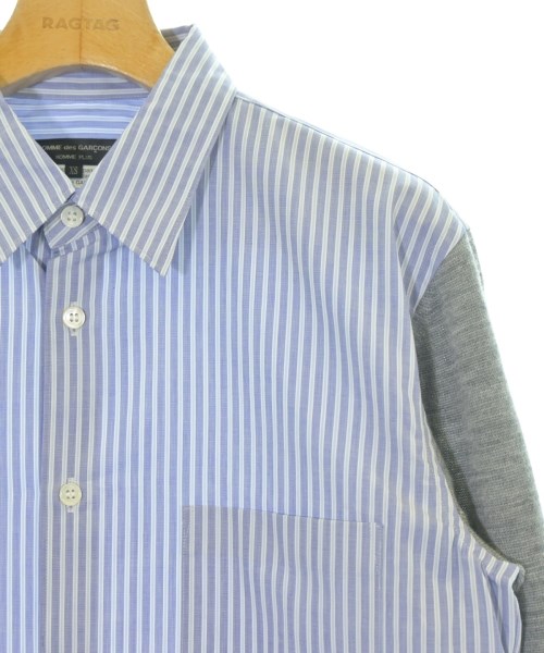 COMME des GARCONS HOMME PLUS（コムデギャルソンオムプリュス）カジュアルシャツ 青 サイズ:XS メンズ/2200709666073