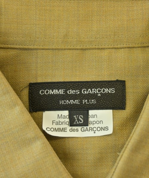 COMME des GARCONS HOMME PLUS（コムデギャルソンオムプリュス）カジュアルシャツ ベージュ サイズ:XS メンズ/2200709666158