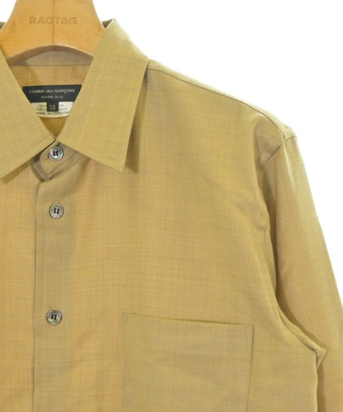 COMME des GARCONS HOMME PLUS（コムデギャルソンオムプリュス）カジュアルシャツ ベージュ サイズ:XS メンズ/2200709666158