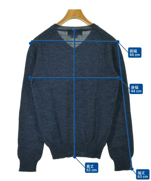 COMME des GARCONS HOMME PLUS（コムデギャルソンオムプリュス）ニット・セーター 紺 サイズ:S メンズ/2200709666516