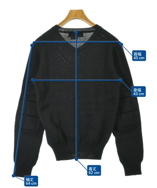 COMME des GARCONS HOMME PLUS（コムデギャルソンオムプリュス）ニット・セーター 黒 サイズ:S メンズ/2200709666622