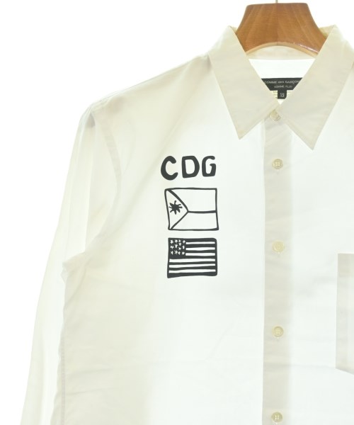 COMME des GARCONS HOMME PLUS（コムデギャルソンオムプリュス）カジュアルシャツ 白 サイズ:XS メンズ/2200709666707