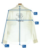 COMME des GARCONS HOMME PLUS（コムデギャルソンオムプリュス）カジュアルシャツ 白 サイズ:XS メンズ/2200709666707