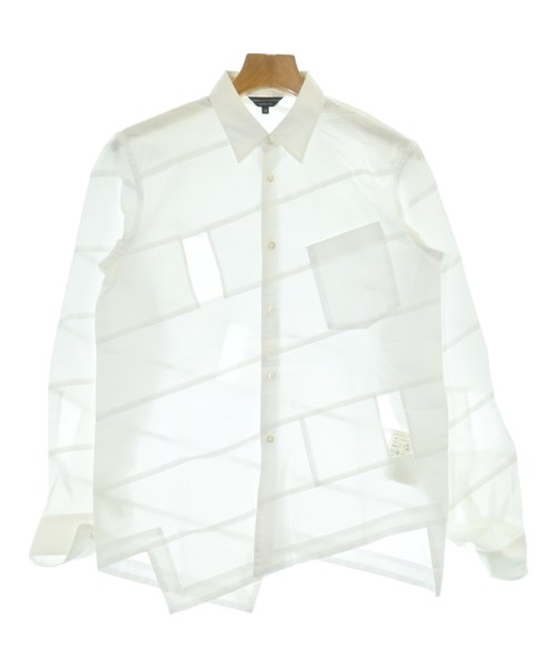 COMME des GARCONS HOMME PLUS(コムデギャルソンオムプリュス)カジュアルシャツ 白 サイズ:XS/2200660857251