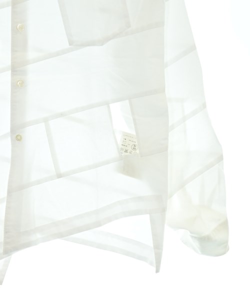 COMME des GARCONS HOMME PLUS（コムデギャルソンオムプリュス）カジュアルシャツ 白 サイズ:XS メンズ/2200660857251