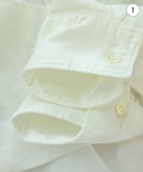 COMME des GARCONS HOMME PLUS（コムデギャルソンオムプリュス）カジュアルシャツ 白 サイズ:XS メンズ/2200660857251