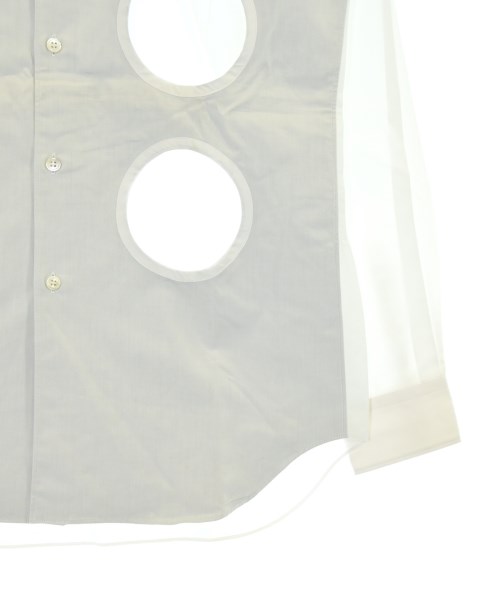 COMME des GARCONS HOMME PLUS（コムデギャルソンオムプリュス）カジュアルシャツ 白 サイズ:XS メンズ/2200660857268