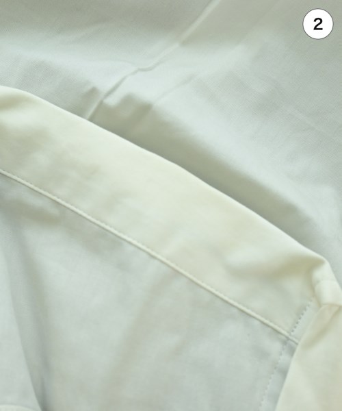 COMME des GARCONS HOMME PLUS（コムデギャルソンオムプリュス）カジュアルシャツ 白 サイズ:XS メンズ/2200660857268