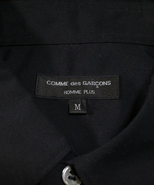 COMME des GARCONS HOMME PLUS（コムデギャルソンオムプリュス）カジュアルシャツ 黒 サイズ:M メンズ/2200662995081