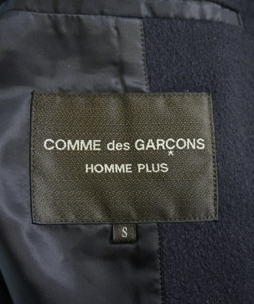 COMME des GARCONS HOMME PLUS（コムデギャルソンオムプリュス）ステンカラーコート 紺 サイズ:S メンズ/2200663300020