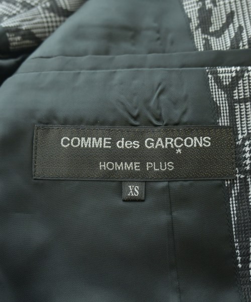 COMME des GARCONS HOMME PLUS（コムデギャルソンオムプリュス）カジュアルジャケット 黒 サイズ:XS メンズ/2200663307029