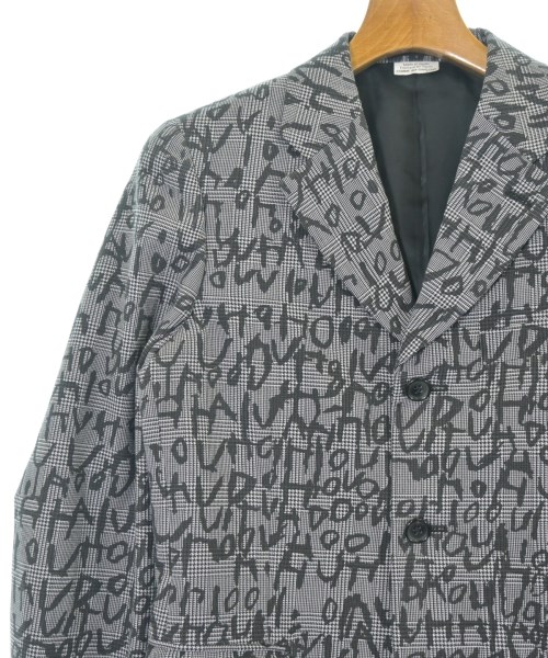COMME des GARCONS HOMME PLUS（コムデギャルソンオムプリュス）カジュアルジャケット 黒 サイズ:XS メンズ/2200663307029