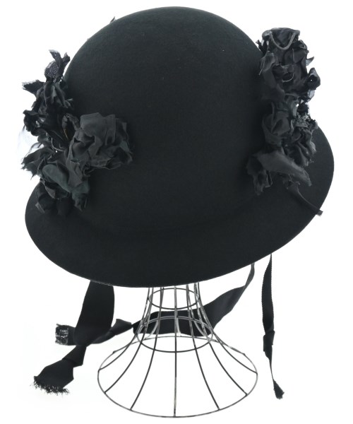 COMME des GARCONS HOMME PLUS（コムデギャルソンオムプリュス）ハット 黒 サイズ:- メンズ/2200663343065