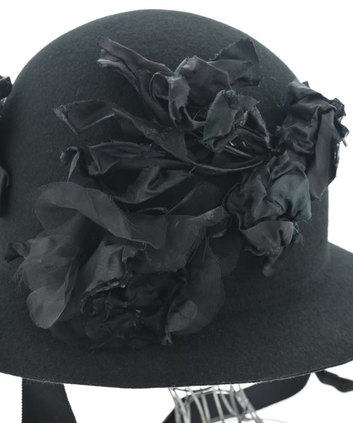 COMME des GARCONS HOMME PLUS（コムデギャルソンオムプリュス）ハット 黒 サイズ:- メンズ/2200663343065