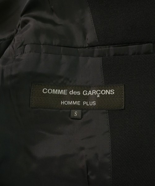 COMME des GARCONS HOMME PLUS（コムデギャルソンオムプリュス）ジャケット 黒 サイズ:S メンズ/2200659788030