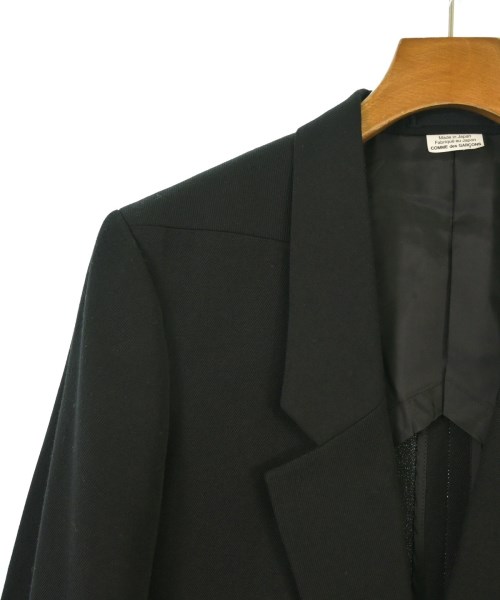 COMME des GARCONS HOMME PLUS（コムデギャルソンオムプリュス）ジャケット 黒 サイズ:S メンズ/2200659788030