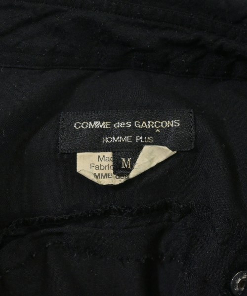 COMME des GARCONS HOMME PLUS（コムデギャルソンオムプリュス）カジュアルシャツ 黒 サイズ:M メンズ/2200659788276