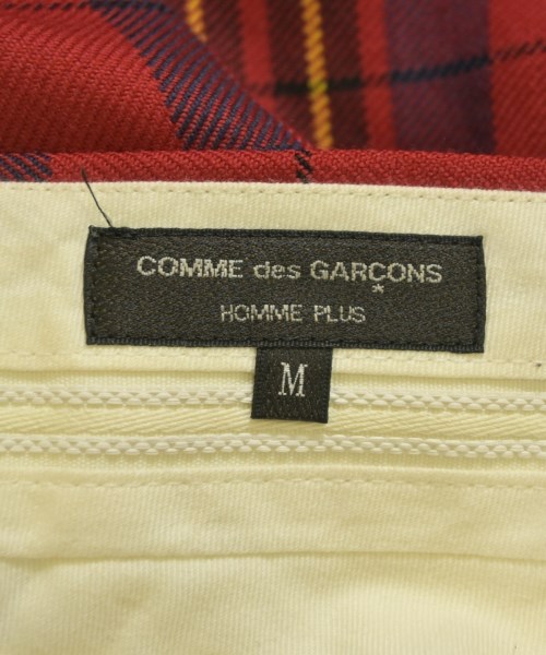 COMME des GARCONS HOMME PLUS（コムデギャルソンオムプリュス）ショートパンツ 赤 サイズ:M メンズ/2200661398227