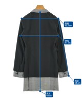 COMME des GARCONS HOMME PLUS（コムデギャルソンオムプリュス）カジュアルジャケット 黒 サイズ:XS メンズ/2200664745035