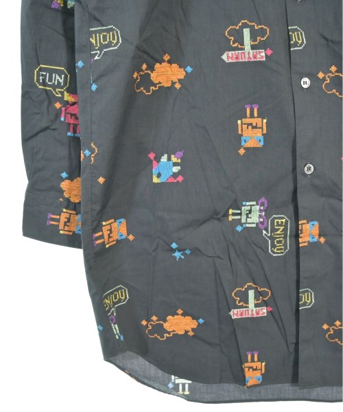 COMME des GARCONS HOMME PLUS（コムデギャルソンオムプリュス）カジュアルシャツ 黒 サイズ:M メンズ/2200664745073