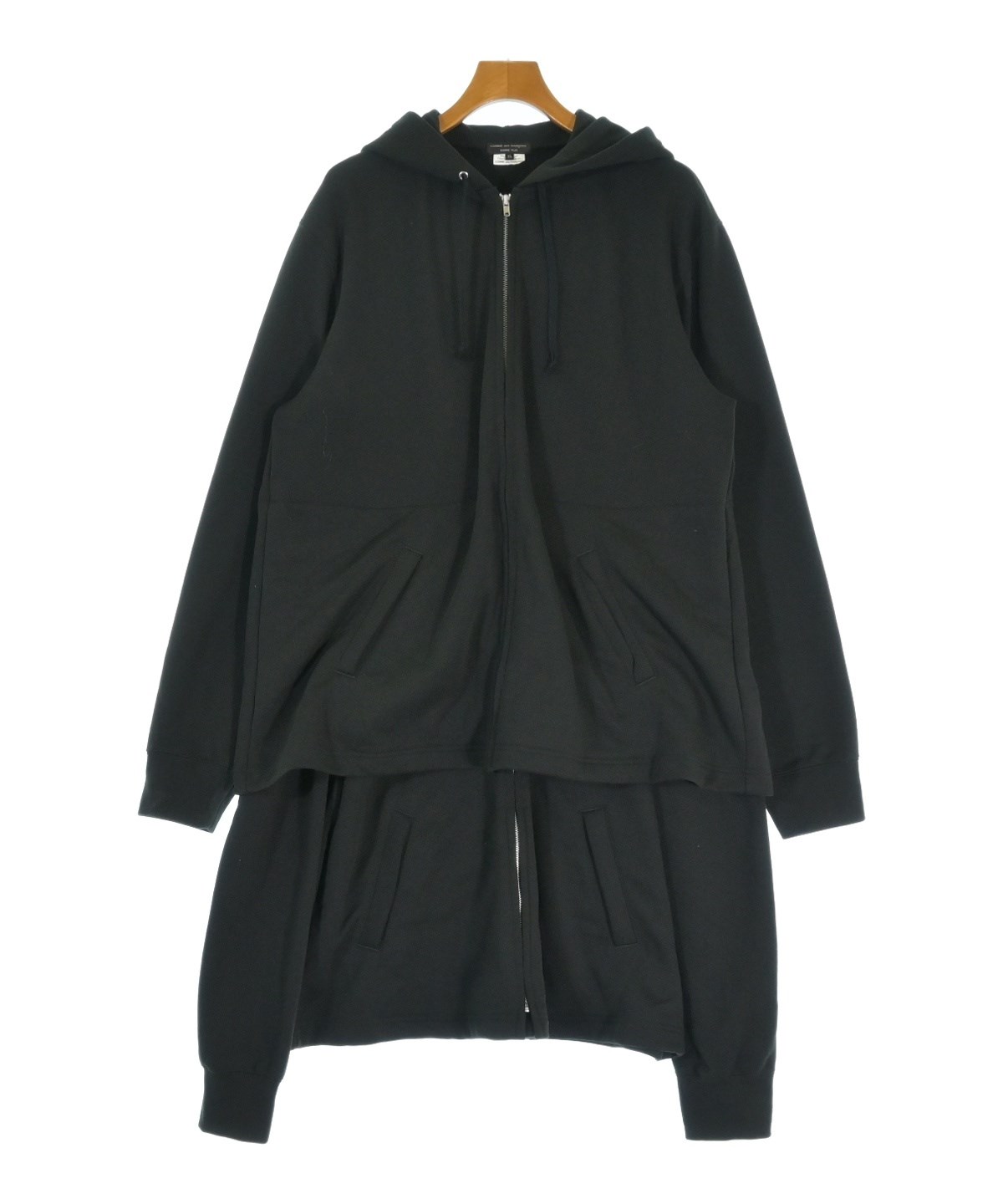 コムデギャルソンオムプリュス　26ssブラックパーカー XL 中古・古着通販】COMME des GARCONS HOMME DEUX (コムデギャルソン