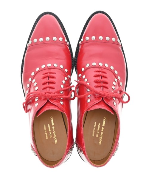 COMME des GARCONS HOMME PLUS（コムデギャルソンオムプリュス）ビジネス・ドレスシューズ 赤 サイズ:25cm メンズ/2200664951023