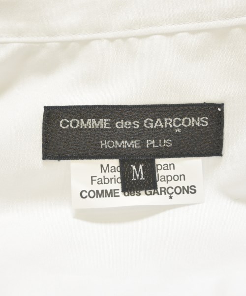 COMME des GARCONS HOMME PLUS（コムデギャルソンオムプリュス）カジュアルシャツ 白 サイズ:M メンズ/2200665116032