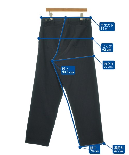 COMME des GARCONS HOMME PLUS（コムデギャルソンオムプリュス）スラックス 紺 サイズ:M メンズ/2200663027088