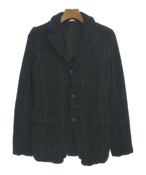 COMME des GARCONS HOMME PLUS(コムデギャルソンオムプリュス)カジュアルジャケット 黒 サイズ:XS/2200665683022