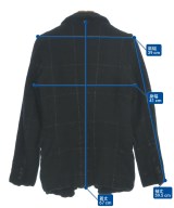 COMME des GARCONS HOMME PLUS（コムデギャルソンオムプリュス）カジュアルジャケット 黒 サイズ:XS メンズ/2200665683022