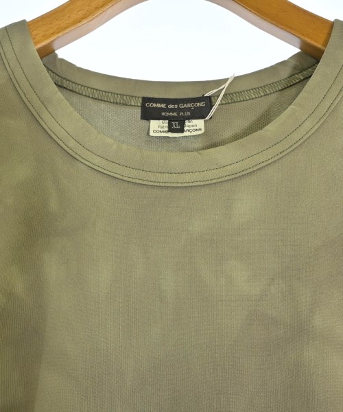 COMME des GARCONS HOMME PLUS（コムデギャルソンオムプリュス）Tシャツ・カットソー カーキ サイズ:XL メンズ/2200665683053