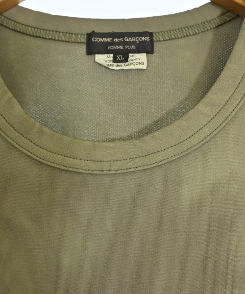 COMME des GARCONS HOMME PLUS（コムデギャルソンオムプリュス）Tシャツ・カットソー カーキ サイズ:XL メンズ/2200665683060